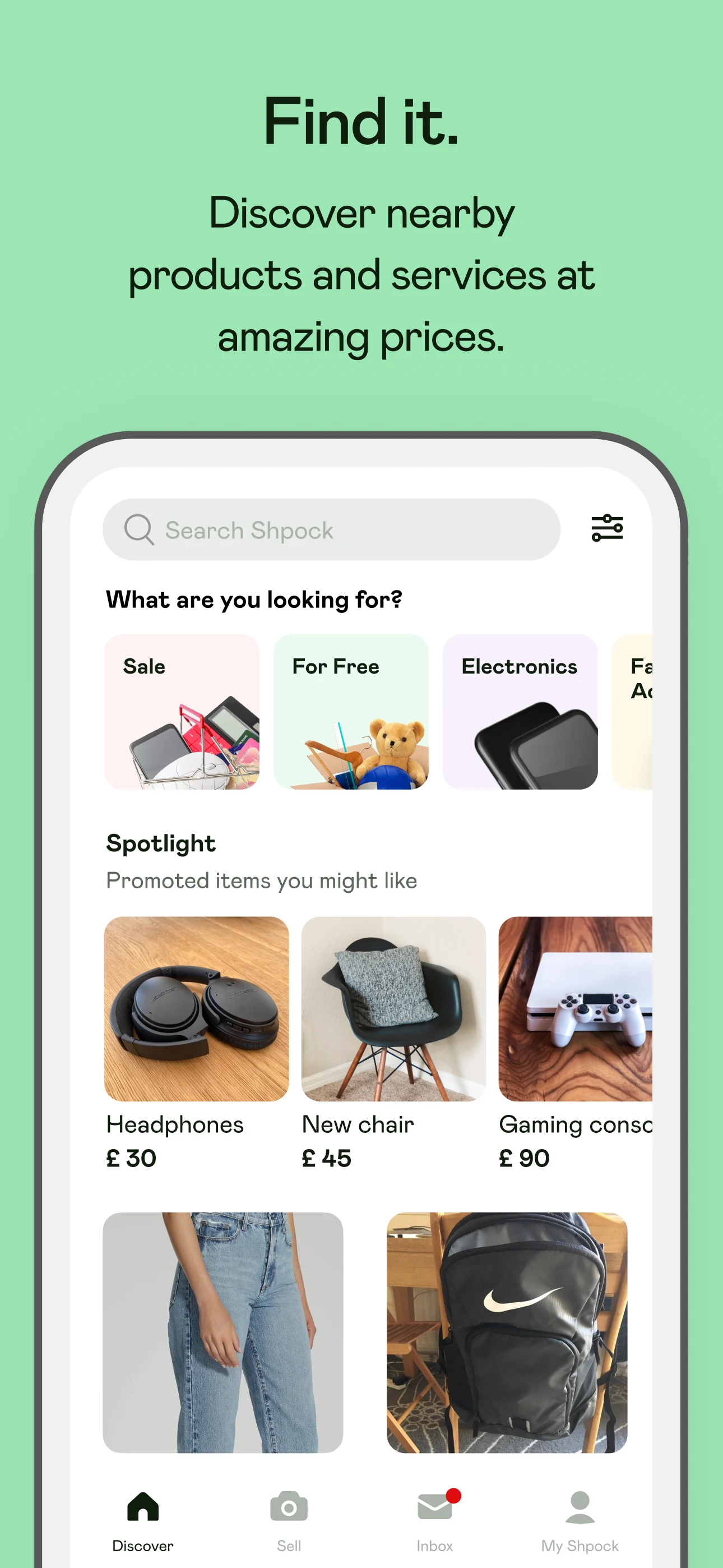 Shpock: Buy & Sell Marketplace screenshot